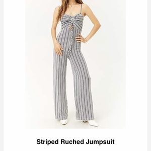 Striped Jumpsuit